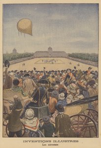 Jacques Charles ve Robert kardeşler tarafından ilk hidrojen balonunun Paris